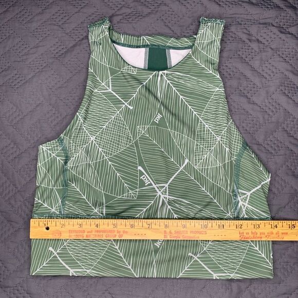 JKD Olive Geometric Sports Bra - Picture 3 of 5